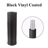 Amagabeli 36inch x 50ft Hardware Cloth 1.5 inch Square 16 Gauge Black Vinyl Coated Welded Fence Mesh Roll for Home and Garden Fence and Pet Enclosures Protect Chickens Rabbits and Farmed Animals