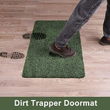 BEAU JARDIN Indoor Doormat Super Absorbent Mud Front Door Mat 36"x24" Latex Backing Non Slip for Front Inside Dirt Trapper Mats Cotton Entrance Rug Shoes Scraper Machine Washable Rug Carpet