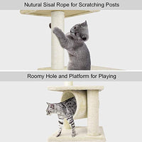 BEAU JARDIN 35 inch Cat Tree for Large Cats Condos and Towers for Big Cats