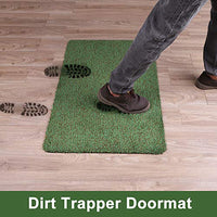 BEAU JARDIN Indoor Doormat Super Absorbent Mud Front Door Mat 36"x24" Latex Backing Non Slip for Front Inside Dirt Trapper Mats Cotton Entrance Rug Shoes Scraper Machine Washable Rug Carpet