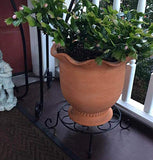 AMAGABELI GARDEN & HOME 839 Plant Stand, 2 Pack 9.8inch, Black
