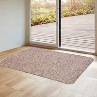 BEAU JARDIN Indoor Doormat Super Absorbent Mud Front Door Mat 47"x28" Large Latex Backing Non Slip for Front Inside Dirt Trapper Mats Cotton Entrance Rug Shoes Scraper Machine Washable Rug Carpet
