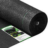 Amagabeli 5.8oz 3ft x 100ft Weed Barrier Landscape Fabric Heavy Duty Ground Cover Weed Cloth Geotextile Fabric Durable Driveway Cover Garden Lawn Fabric Outdoor Weed Mat