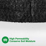 Amagabeli 5.8oz 3ft x 100ft Weed Barrier Landscape Fabric Heavy Duty Ground Cover Weed Cloth Geotextile Fabric Durable Driveway Cover Garden Lawn Fabric Outdoor Weed Mat