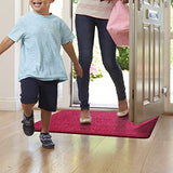 BEAU JARDIN Indoor Doormat Super Absorbent Mud Front Door Mat 36"x24" Latex Backing Non Slip for Front Inside Dirt Trapper Mats Cotton Entrance Rug Shoes Scraper Machine Washable Rug Carpet
