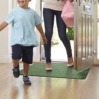 BEAU JARDIN Indoor Doormat Super Absorbent Mud Front Door Mat 36"x24" Latex Backing Non Slip for Front Inside Dirt Trapper Mats Cotton Entrance Rug Shoes Scraper Machine Washable Rug Carpet