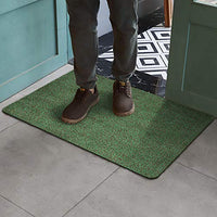 BEAU JARDIN Indoor Doormat Super Absorbent Mud Front Door Mat 36"x24" Latex Backing Non Slip for Front Inside Dirt Trapper Mats Cotton Entrance Rug Shoes Scraper Machine Washable Rug Carpet