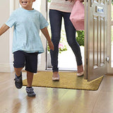 BEAU JARDIN Indoor Doormat Super Absorbent Mud Front Door Mat 36"x24" Latex Backing Non Slip for Front Inside Dirt Trapper Mats Cotton Entrance Rug Shoes Scraper Machine Washable Rug Carpet