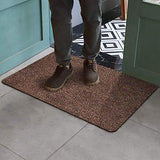 BEAU JARDIN Floor Mats Commercial Super Absorbs Mud Doormat 35"x23" Latex Backing Non Slip for Front Inside Dirt Trapper Mats Cotton Entrance Rug Shoes Scraper Machine Washable Rug Carpet