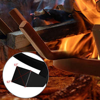 Amagabeli 24in Fire Grate Log Grate Wrought Iron Fire Pit Round Spider Wagon Wheel Firewood Grates Heavy Duty 0.7in Bar Fireplace Stove Burning Rack Holder 4Legs Black Chimney Hearth Kindling Stacking