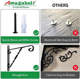AMAGABELI GARDEN & HOME 1549 Plant Brackets, 11.8inch, 4pack