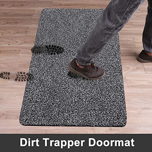 BEAU JARDIN Floor Mats Commercial Super Absorbs Mud Doormat 35x23