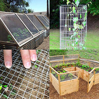 Amagabeli 1/4 Hardware Cloth 36 x 50 23Gauge Galvanized After Welded Wire Metal Mesh Roll Vegetables Garden Rabbit Fencing Snake Fence for Chicken Run Critters Gopher Racoons Rehab Cage Wire Window