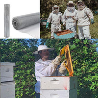 Amagabeli 36in x 50ft 1/8 inch Hardware Cloth 27 Gauge Galvanized Steel Wire Rolled Woven Hardware Cloth for Keep Bees Wasps