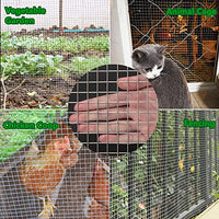 Amagabeli 36inch x 50ft SS304 Stainless Steel Welded Wire Mesh 1/2 inch Square Hardware Cloth 18 Gauge - Ideal for High-Grade DIY Cages Rodent Mesh Cabinets Wire Mesh Window Screen Mesh