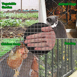 Amagabeli 36inch x 50ft SS304 Stainless Steel Welded Wire Mesh 1/2 inch Square Hardware Cloth 18 Gauge - Ideal for High-Grade DIY Cages Rodent Mesh Cabinets Wire Mesh Window Screen Mesh
