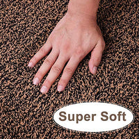 BEAU JARDIN Floor Mats Commercial Super Absorbs Mud Doormat 35"x23" Latex Backing Non Slip for Front Inside Dirt Trapper Mats Cotton Entrance Rug Shoes Scraper Machine Washable Rug Carpet