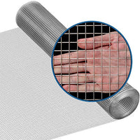 Amagabeli 48inch x 100ft SS304 Stainless Steel Welded Wire Mesh 1/2 inch Square Hardware Cloth 19 Gauge - Ideal for High-Grade DIY Cages Rodent Mesh Cabinets Wire Mesh Window Screen Mesh